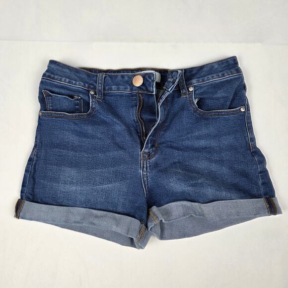 Forever 21 Pants - Forever 21 Size 27 Cuffed Denim‎ Jean Shorts